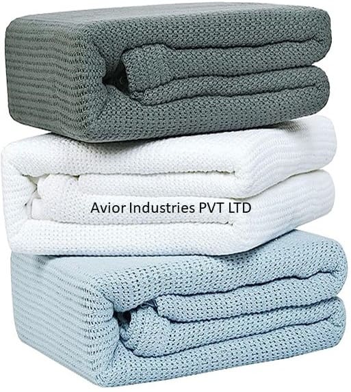 cotton cellular blankets manufacturer